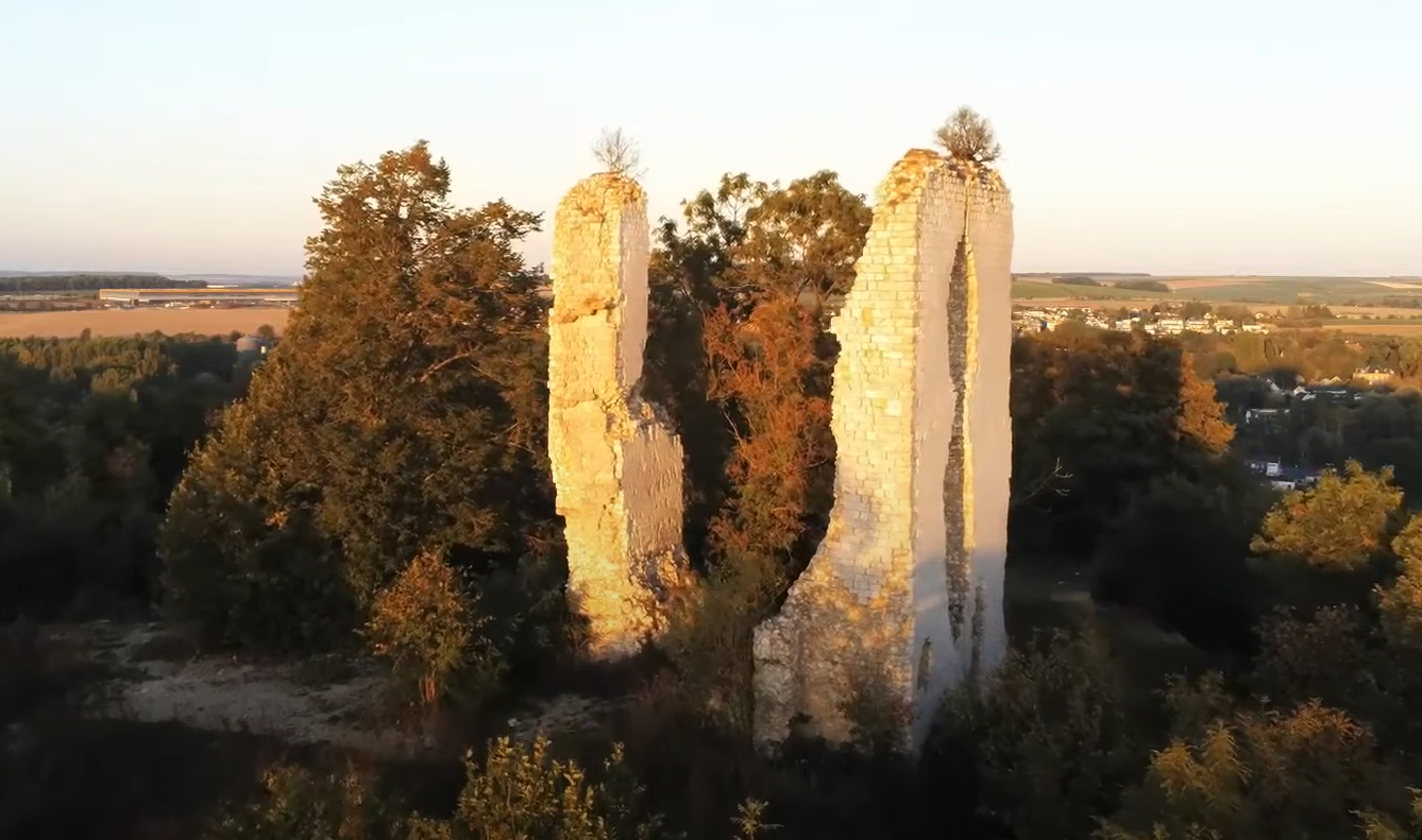 Ruine du chteau de Boves