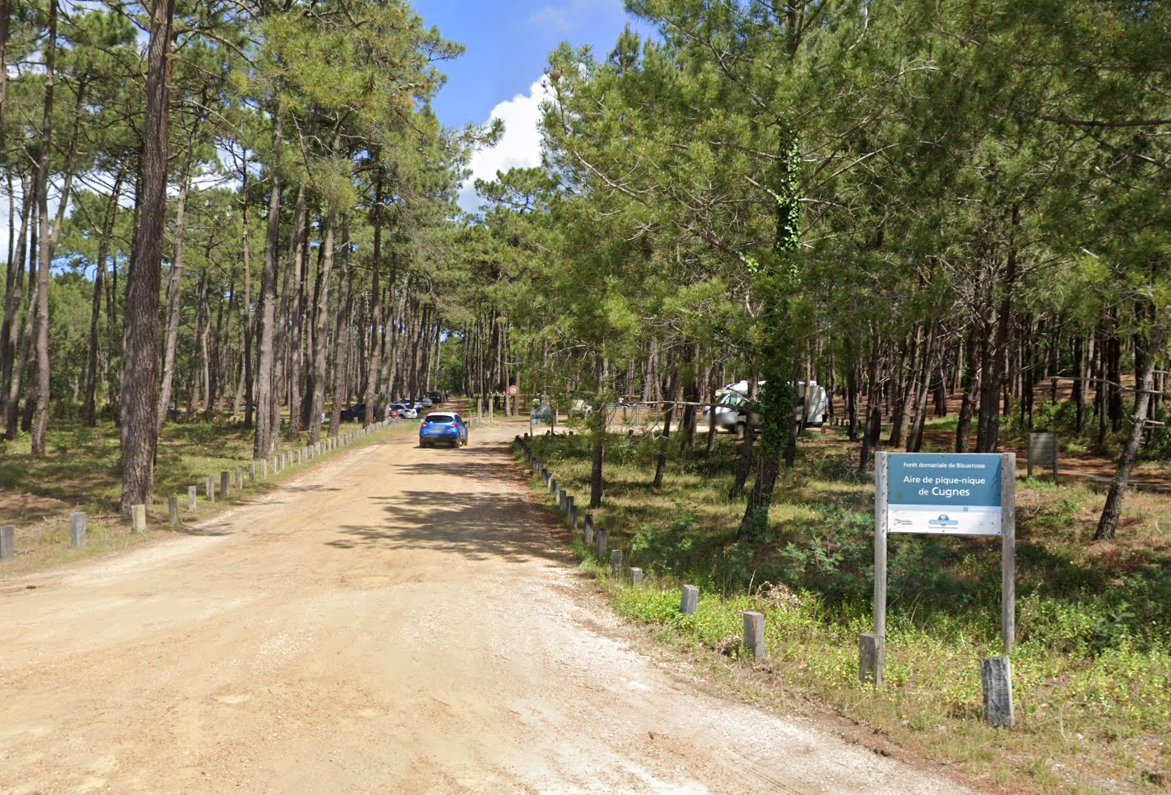 Biscarrosse Aire de Pique Nique de Cugnes