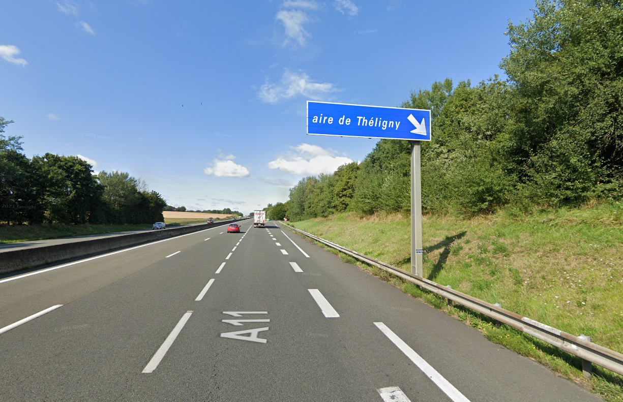 Aire de Thligny - A11