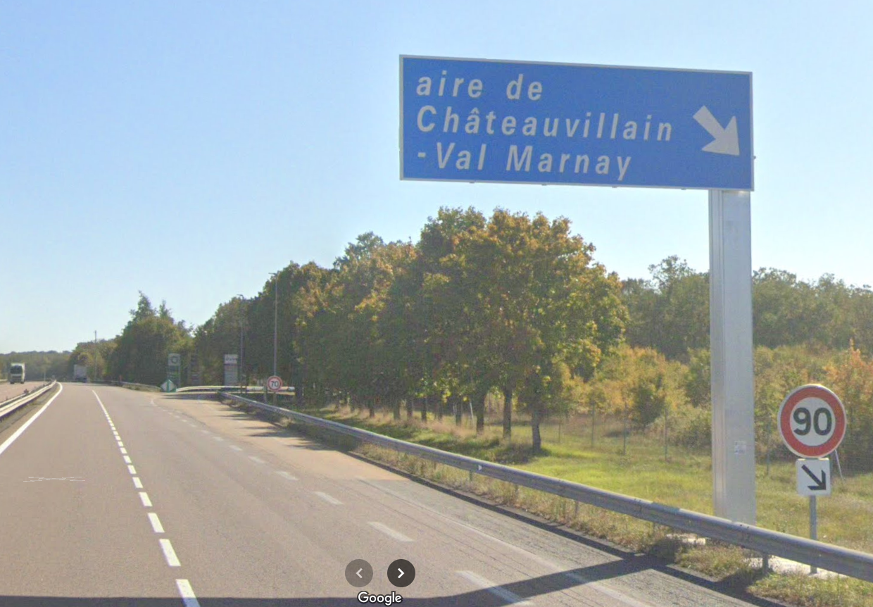 Aire de Chateauvillain Val Marnay - A5 