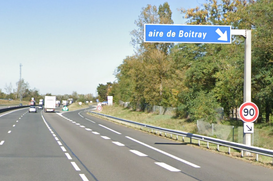 Aire de Boitray - A6